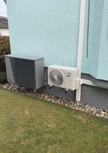 Waermepumpe-Klimaanlage