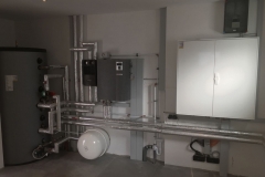 Wärmepumpe mit Zählerkasten